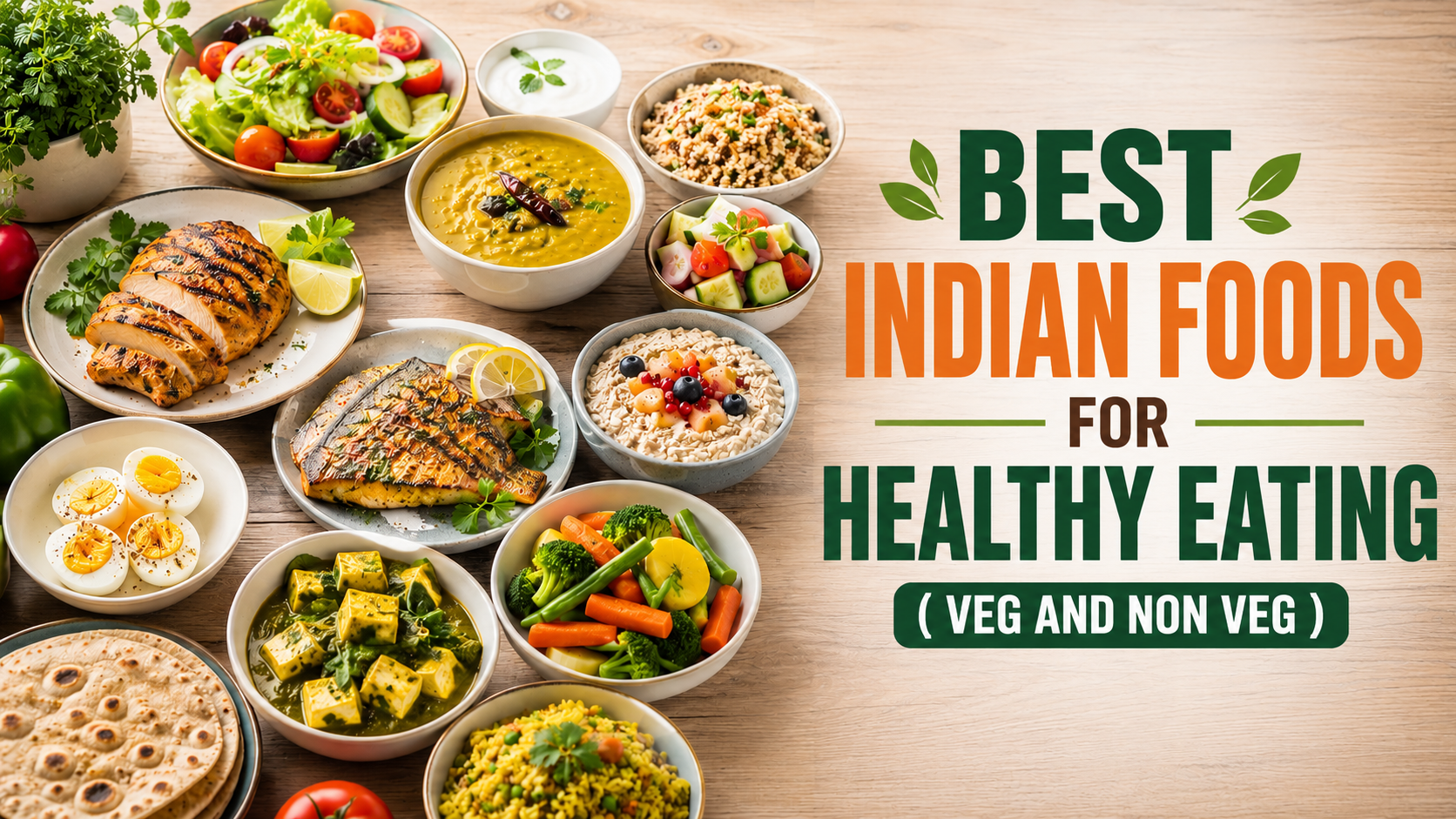 Best Indian Foods for Weight Loss (Veg and Non Veg): A Complete Healthy Eating Guide